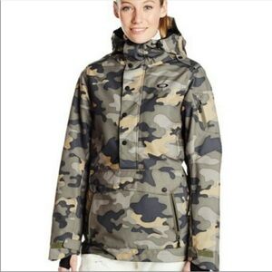 Oakley Alfa Biozone Pullover in Green Camo Camoflauge